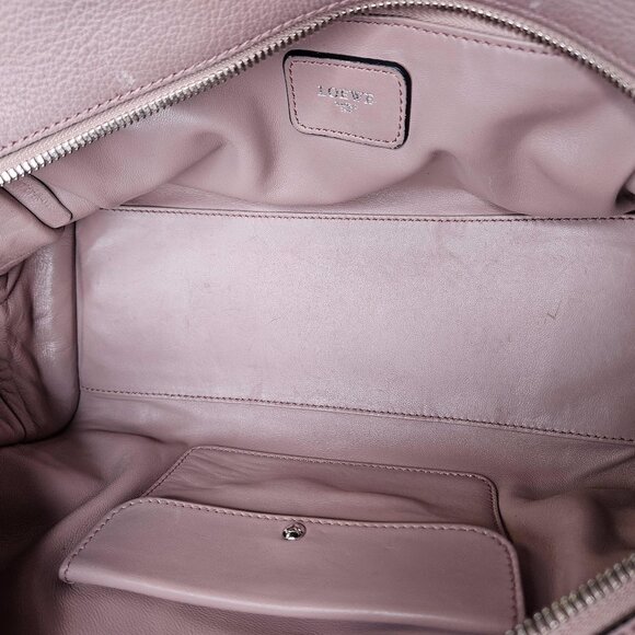 Authentic Loewe Calf Leather Amazona Bag in Mauve - Picture 4 of 16